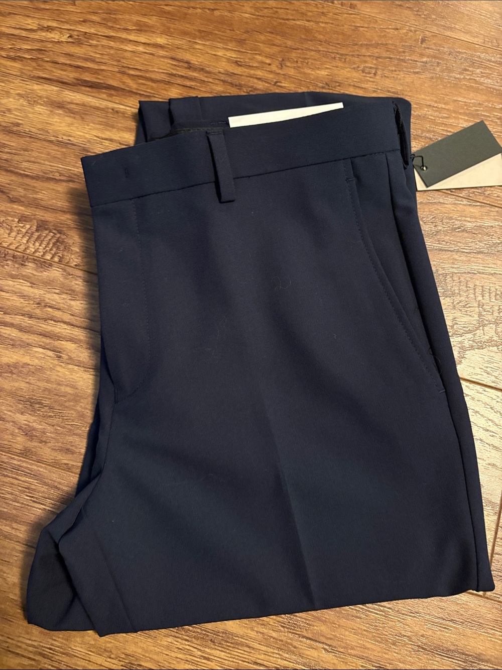 BOYS - Kenneth Cole Reaction Techni-Cole Navy Dress Pants